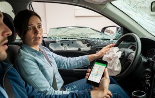 what happens if accident involves rideshare