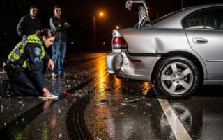 who determines fault in accident