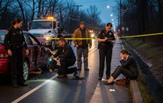 who investigates car accident