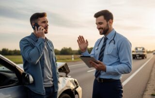 how to deal with insurance adjuster accident