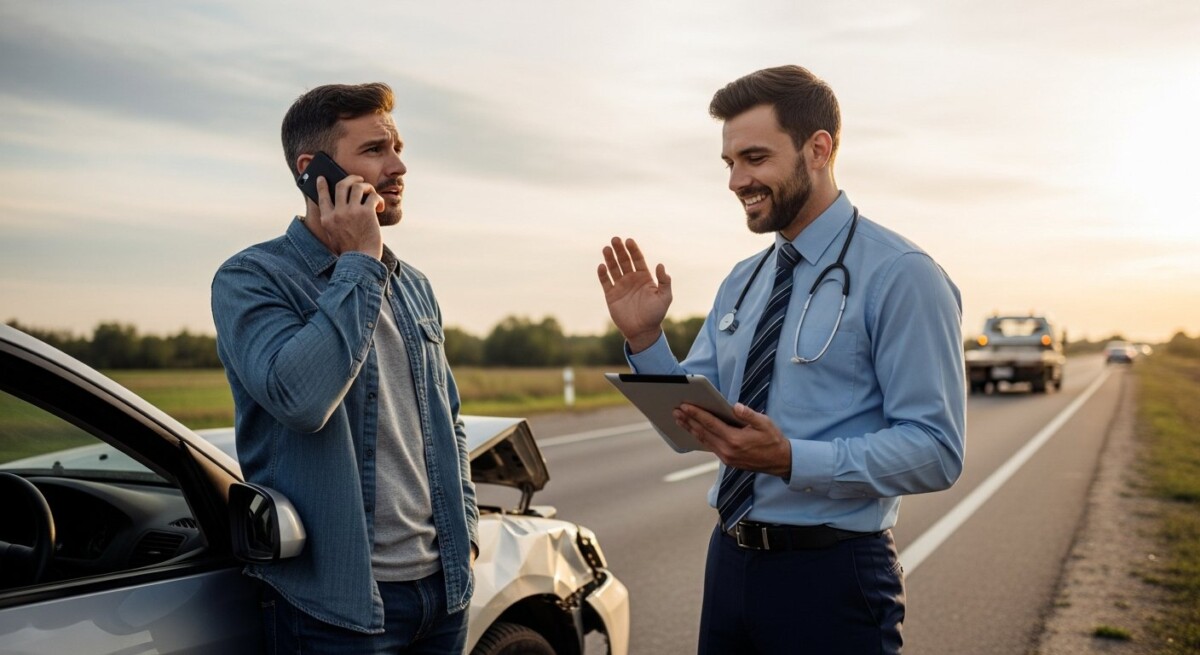how to deal with insurance adjuster accident