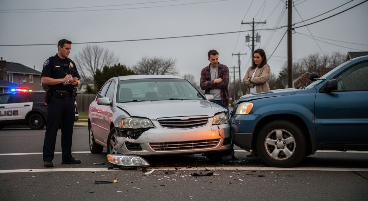 how to report car accident to police