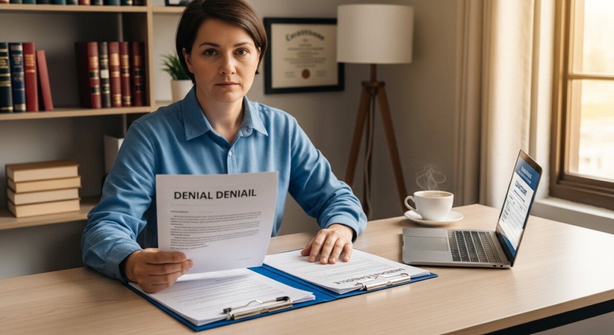 how to appeal denied accident claim