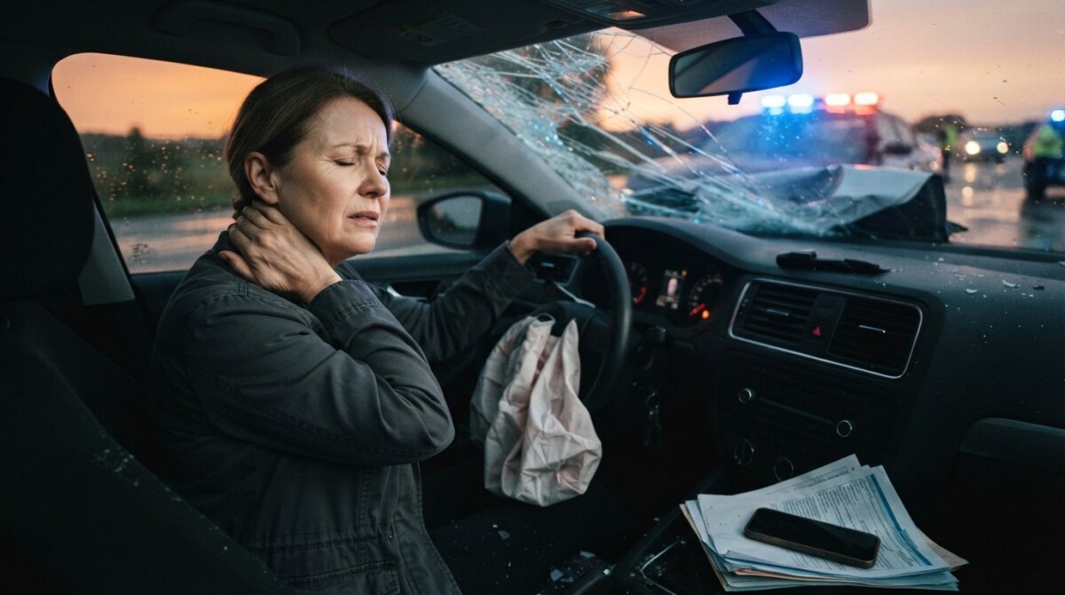neck injury car accident claim